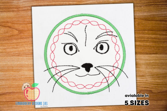Cute Cat Frame Applique: A Holiday Design Review