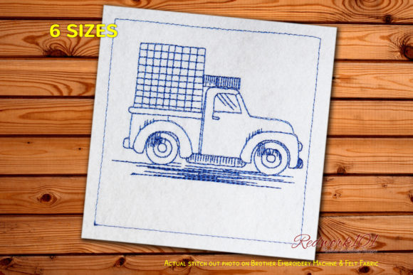 Old Red Truck Redwork: A Designer’s Review