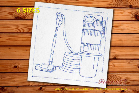 Review: Central Vacuum Cleaner Redwork Design