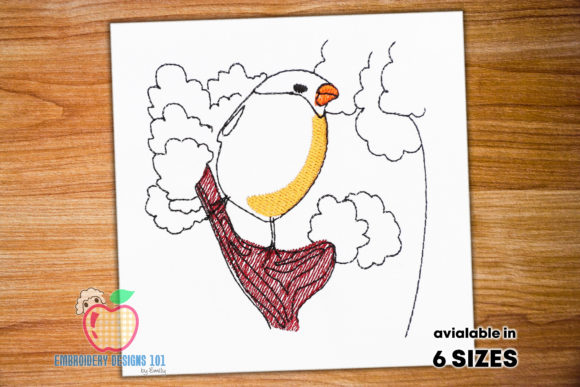 Review: Fluffy Bullfinch Bird Quick Stitch