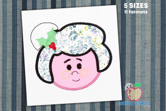 Review: Mrs. Claus Head Applique for Holiday Projects