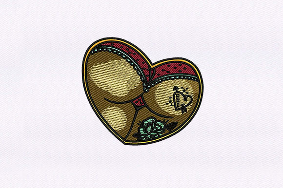 Reviewing Posterior of a Woman Design for Boutique Apparel