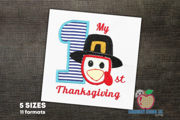 Reviewing the 1st Thanksgiving Applique Design