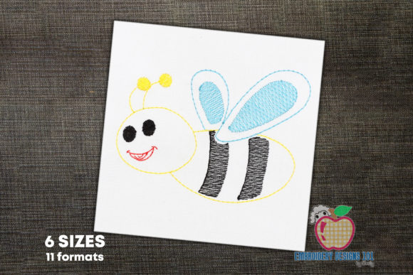 Reviewing the Cartoon Bumblebee Quick Stitch for Business Use